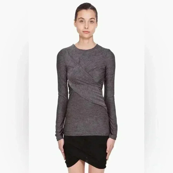 T Alexander Wang Drape Front Top - Picture 1 of 5